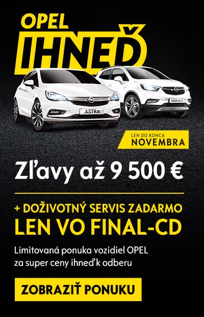 Opel ihneď